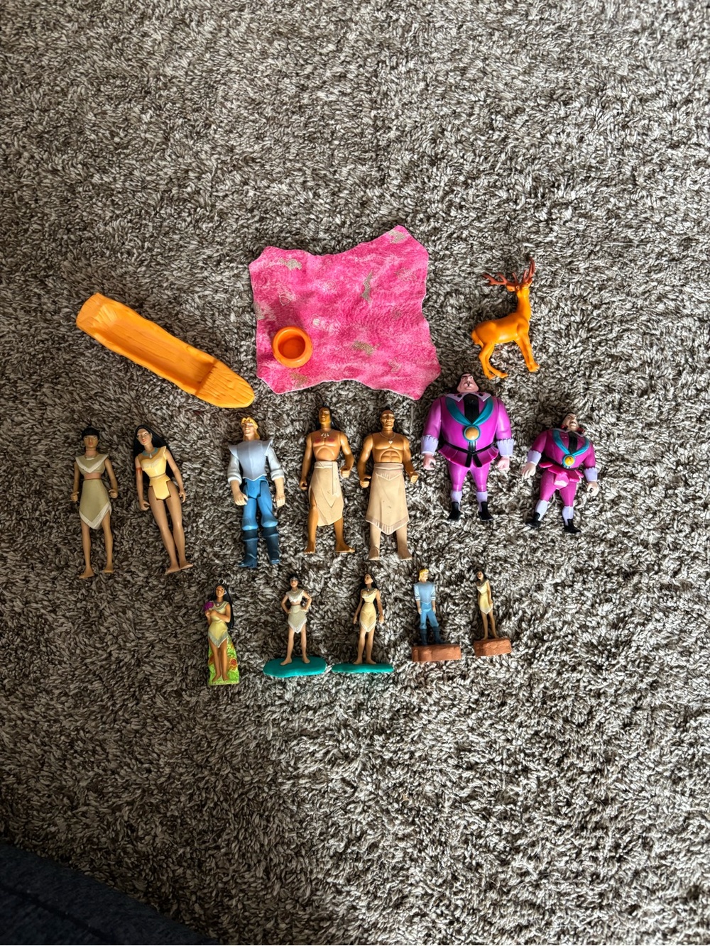 Vintage Disney Pocahontas Figure Collection -16